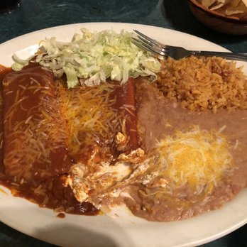 Villa Mexican Food - Sour cream enchiladas - Mexican Near Me - Tucson, Arizona