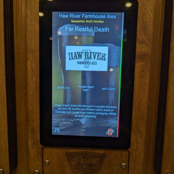 Pour Taproom - Durham - For Restful Death from Haw River Farmhouse Ales. $0.85/oz. - Beer Bar Near Me - Durham, North Carolina