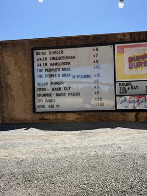 Menu photo 2 Bumper Burger Beaverton, OR