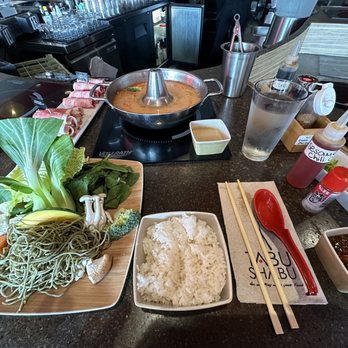Tabu Shabu - Costa Mesa - Ribeye, Chuck eye roll, spicy miso broth - Japanese Near Me - Costa Mesa, California Tabu Shabu - Costa Mesa - Ribeye, Chuck eye roll, spicy miso broth - Japanese Near Me - Costa Mesa, California