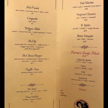 Be.Steak.A - Happy Hour aperitivo menu: 5-6 pm. - Bars Near Me - Campbell, California