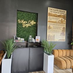 Kaffa Cafe - Water and sugar area