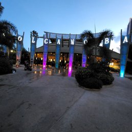 Exterior outside entrance of Universal's Volcano Bay - Orlando, Florida Exterior outside entrance of Universal's Volcano Bay - Orlando, Florida