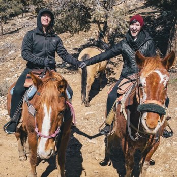 Baldwin Lake Stables - Us on our horses, Trevor and Amigo! - Horseback Riding Near Me - Big Bear City, California Baldwin Lake Stables - Us on our horses, Trevor and Amigo! - Horseback Riding Near Me - Big Bear City, California