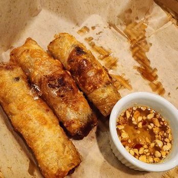 Pha Khao Lao Cuisine - Fried spring roll - Laotian Near Me - San Diego, California Pha Khao Lao Cuisine - Fried spring roll - Laotian Near Me - San Diego, California