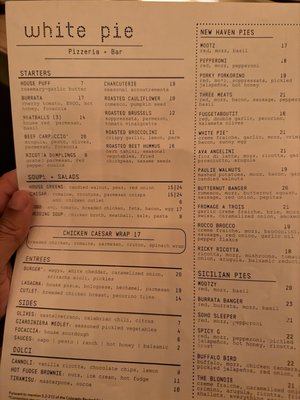 Menu photo 1 White Pie Colorado Springs, CO Menu photo 1 White Pie Colorado Springs, CO