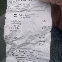 KFC - Check out the new drink price. Wow
