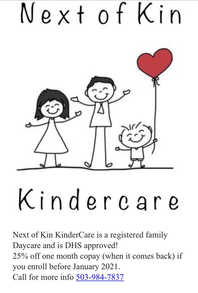 Next Of Kin Kindercare - childcare center in Hillsboro, OR