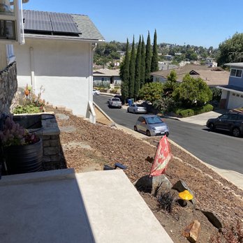 Buildcal Landscape - Patio that we extended and slope that was changed - Landscaping Near Me - Glendale, California Buildcal Landscape - Patio that we extended and slope that was changed - Landscaping Near Me - Glendale, California
