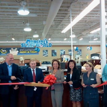 Mancini's Sleepworld - Colma - Ribbon cutting Grand Opening with the mayor - Mattresses Near Me - Colma, California Mancini's Sleepworld - Colma - Ribbon cutting Grand Opening with the mayor - Mattresses Near Me - Colma, California