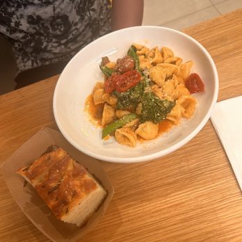 Forma Pasta Factory - friday | orecchiette lamb sausage ragu, sun-dried cherry tomatoes, broccolini, pecorino romano - Italian Near Me - Brooklyn, New York