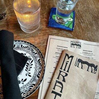 Mirate - Mirate Menu - Mexican Near Me - Los Angeles, California