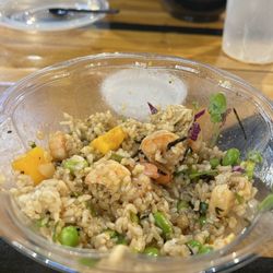 Large poke bowl