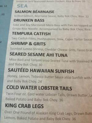 Menu photo 6 Lure Seafood And Grille Owensboro, KY