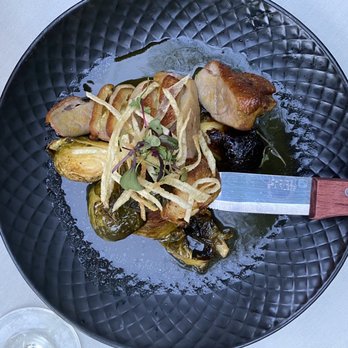 The Ranch House - Duck entree with brussel sprouts - Venues & Event Spaces Near Me - Ojai, California