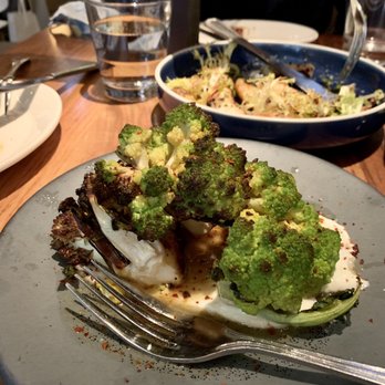 Ema - PAN-ROASTED ROMANESQUE CAULIFLOWER - Mediterranean Near Me - Chicago, Illinois