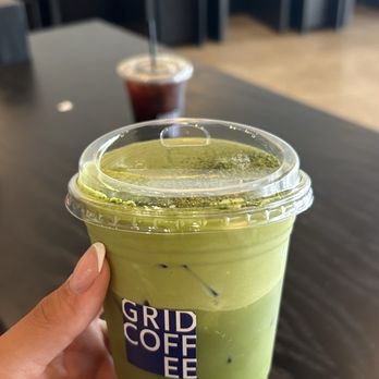 Grid Coffee - Double Matcha - Coffee & Tea Near Me - Santa Ana, California