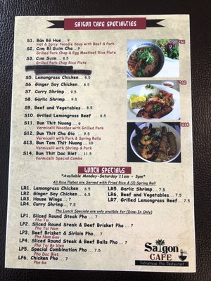 Menu photo 5 Saigon Cafe of Myrtle Beach Myrtle Beach, SC Menu photo 5 Saigon Cafe of Myrtle Beach Myrtle Beach, SC