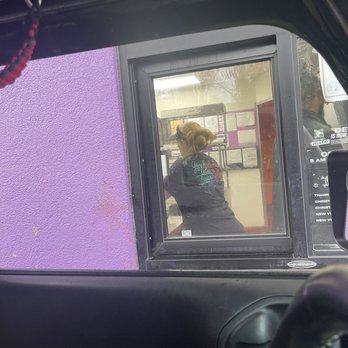 Taco Bell - Food splattered all over the walls of the restaurant. - Fast Food Near Me - Whiteville, North Carolina