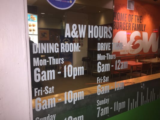 Menu photo 6 A&W Burnaby, BC