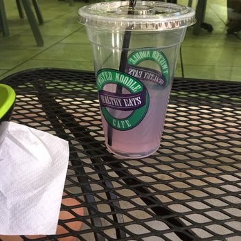 Twisted Noodle Cafe - please try this. It is amazing. Lavender lemonade!! - Gluten-Free Near Me - St George, Utah Twisted Noodle Cafe - please try this. It is amazing. Lavender lemonade!! - Gluten-Free Near Me - St George, Utah