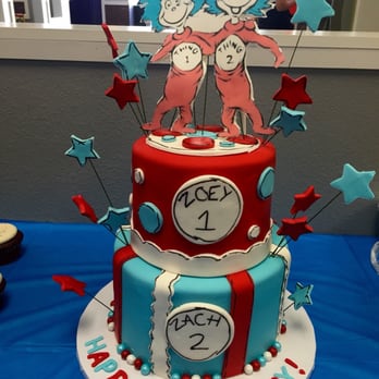 Sweetly Blessed Baker - Thing 1 & 2 theme - Bakeries Near Me Sweetly Blessed Baker - Thing 1 & 2 theme - Bakeries Near Me