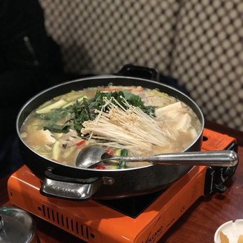 Daol Tofu - Get those perilla leaves on the side!! Bulgogi casserole. - Korean Near Me - Oakland, California Daol Tofu - Get those perilla leaves on the side!! Bulgogi casserole. - Korean Near Me - Oakland, California
