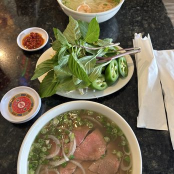 Pho Real Saigon - 14P. Shrimp Pho 1P. Rare Steak - Vietnamese Near Me - Denver, Colorado