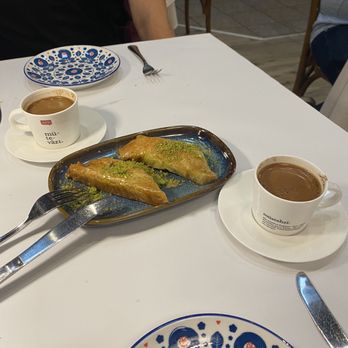 Meyhouse - SOBIYET (Baklava) with coffee - Turkish Near Me - Sunnyvale, California