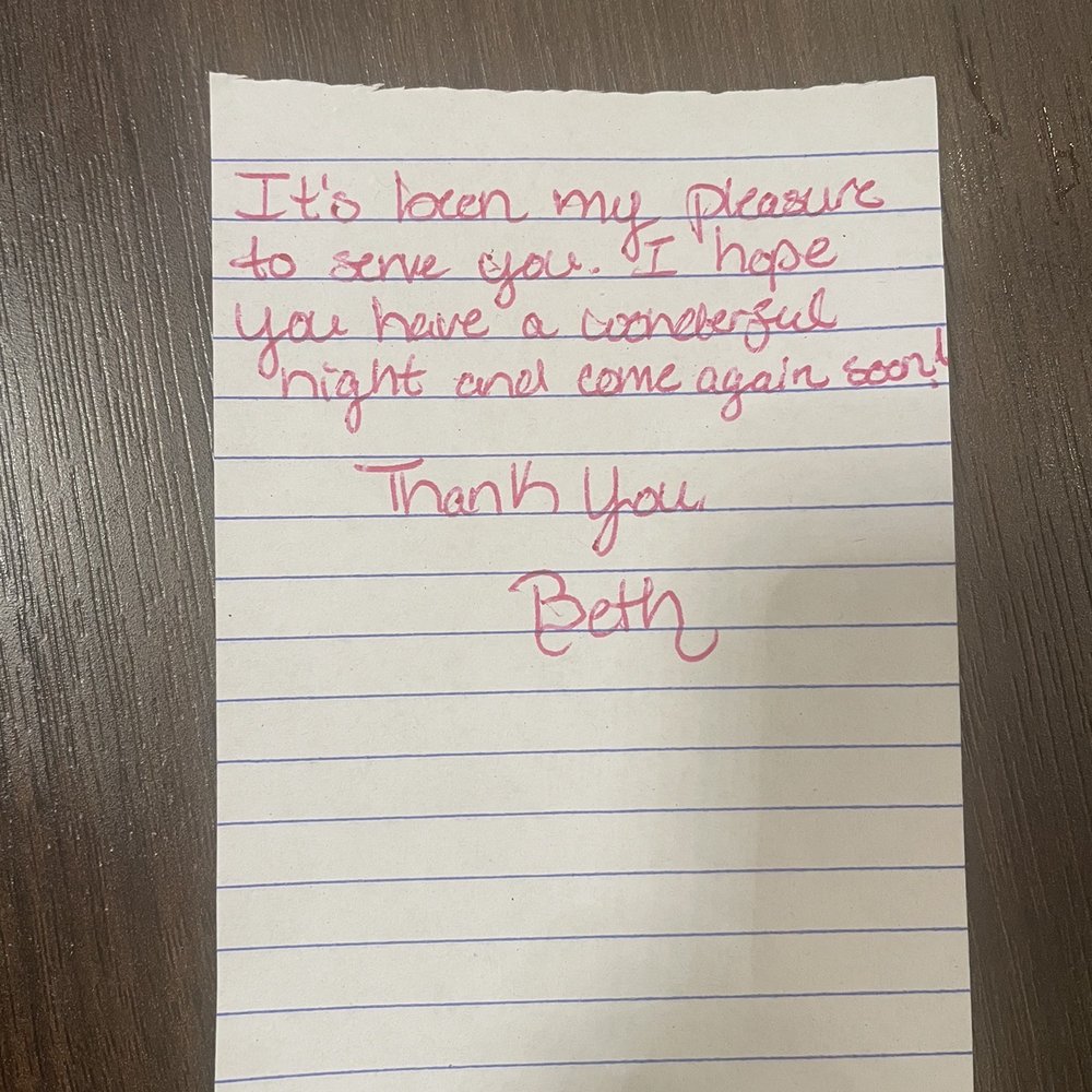 Kounter - Note from Beth - New American Near Me - Rock Hill, South Carolina Kounter - Note from Beth - New American Near Me - Rock Hill, South Carolina