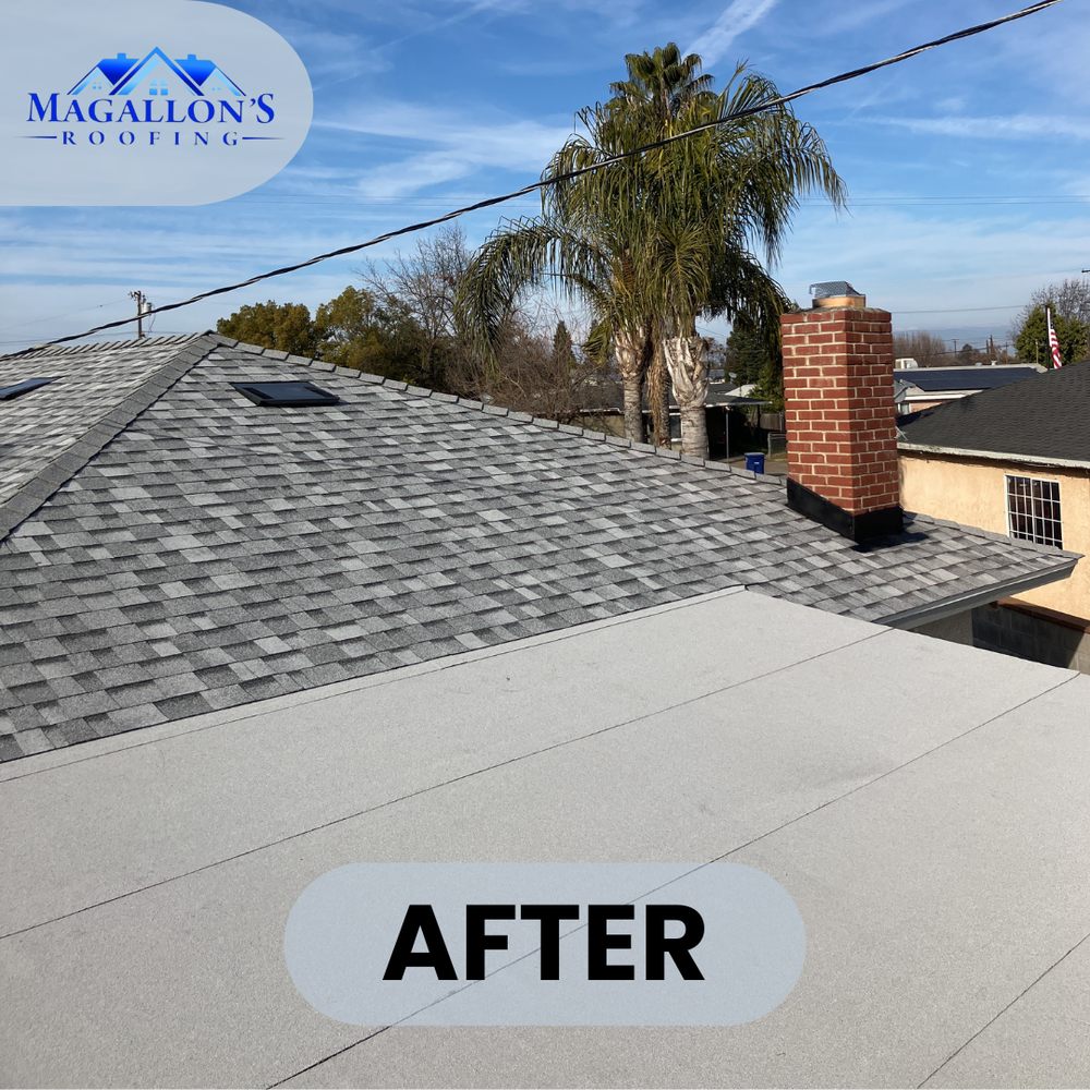 Slide of Magallon's Roofing