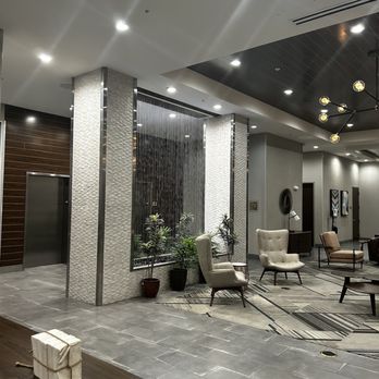 Four Points by Sheraton Yuma - Beautiful waterfall in front of the elevators. - Hotels Near Me - Yuma, Arizona