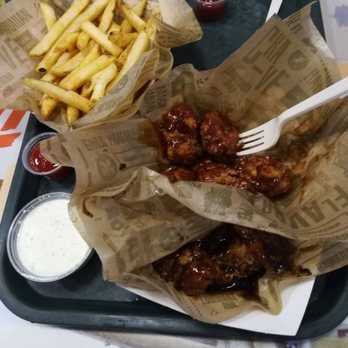 Wingstop - BBQ and teriyaki The BBQ was really good the teriyaki was nasty and Gerry salty - Chicken Wings Near Me - Mililani, Hawaii Wingstop - BBQ and teriyaki The BBQ was really good the teriyaki was nasty and Gerry salty - Chicken Wings Near Me - Mililani, Hawaii