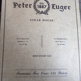 Peter Luger - Steakhouses Near Me - Brooklyn, New York Peter Luger - Steakhouses Near Me - Brooklyn, New York
