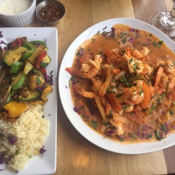 Casa Corazon Restaurant - Camarones accompanied by rice & vegetable medley mix. - Mexican Near Me - Phoenix, Arizona