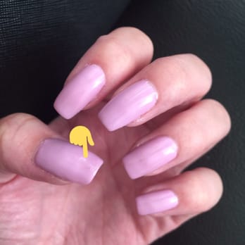 Lynns Nails - There's an air bubble and the sides aren't evenly painted, she shaped my nails nicely though. - Nail Salons Near Me - Elk Grove, California Lynns Nails - There's an air bubble and the sides aren't evenly painted, she shaped my nails nicely though. - Nail Salons Near Me - Elk Grove, California