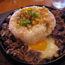 Beef sizzling platter