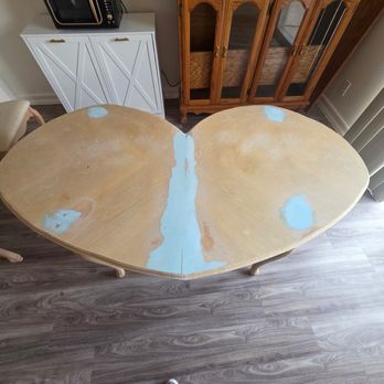 Kingsize Creations - Final Product! My heart table - Painters Near Me - San Diego, California Kingsize Creations - Final Product! My heart table - Painters Near Me - San Diego, California
