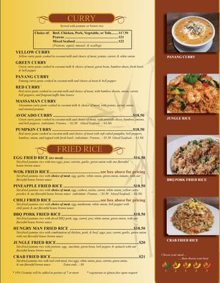 Menu photo 5 Thai On Main Street Monroe, WA Menu photo 5 Thai On Main Street Monroe, WA