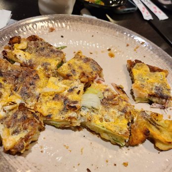 Kimchi House - Seafood pancake - Korean Near Me - Toronto, Ontario
