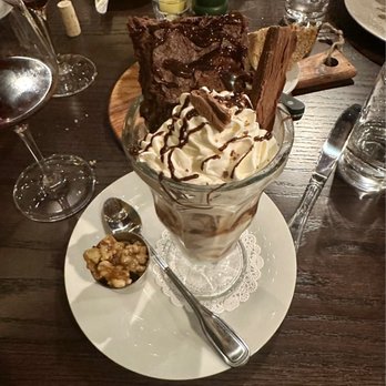 Dueling Spoons - The brownie sundae. - Salad Near Me - Fall Creek, Oregon Dueling Spoons - The brownie sundae. - Salad Near Me - Fall Creek, Oregon