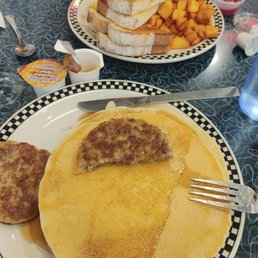 Pancakes and Sausage Pancakes and Sausage
