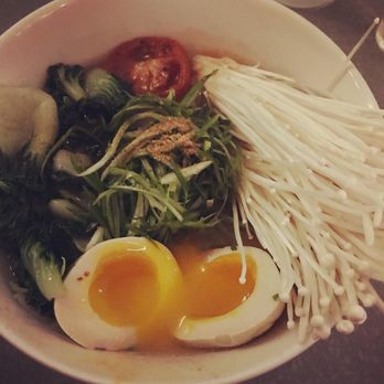Ivan Ramen - Shio ramen with bok choy and mushrooms - Ramen Near Me - New York, New York Ivan Ramen - Shio ramen with bok choy and mushrooms - Ramen Near Me - New York, New York