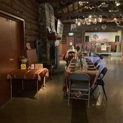 American Legion Dugout Bar - left side view (there's a fireplace!)