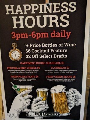 Menu photo 7 Mudlick Tap House Dayton, OH