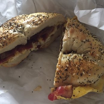 The Bagel Man - Fresh and delicious! Everything bagel with jalapeño cream cheese + eggs and bacon. - Delis Near Me - Phoenix, Arizona The Bagel Man - Fresh and delicious! Everything bagel with jalapeño cream cheese + eggs and bacon. - Delis Near Me - Phoenix, Arizona