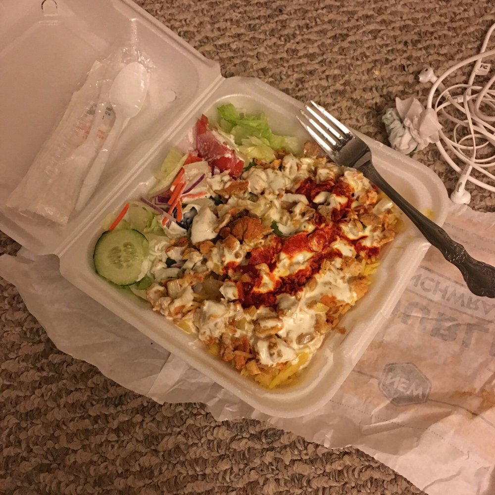 Yassa Grill - Chicken over rice spicy XD - Food Trucks Near Me - Lowell, Massachusetts Yassa Grill - Chicken over rice spicy XD - Food Trucks Near Me - Lowell, Massachusetts