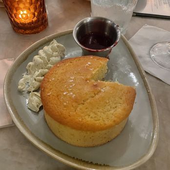 Red Rooster Overtown - Marcus' Cornbread (we took a nibble before the pic) - Cocktail Bars Near Me - Miami, Florida