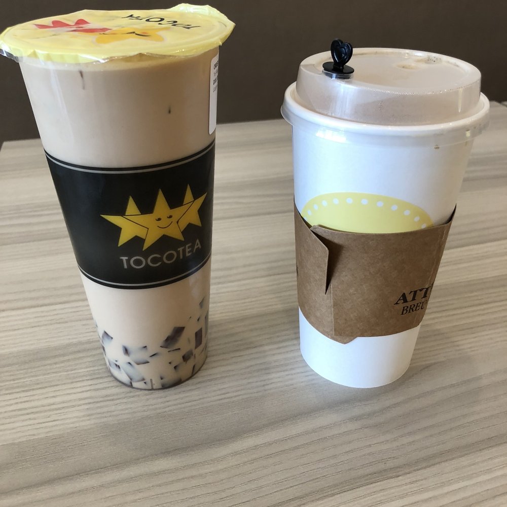 Black Diamond Okinawa Milk Tea and Toco Milk Tea Black Diamond Okinawa Milk Tea and Toco Milk Tea