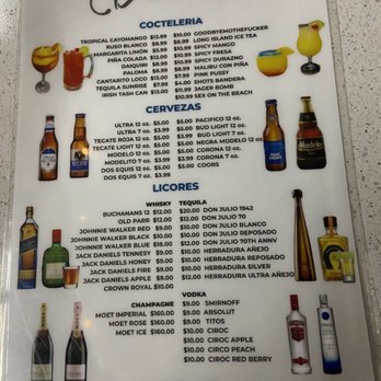 Cayo Mango - a menu for drinks - Seafood Near Me - Phoenix, Arizona Cayo Mango - a menu for drinks - Seafood Near Me - Phoenix, Arizona